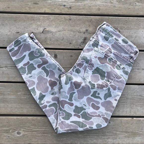 Current Elliott Multi Zip Stiletto Jean Grey Camo - Picture 9 of 10